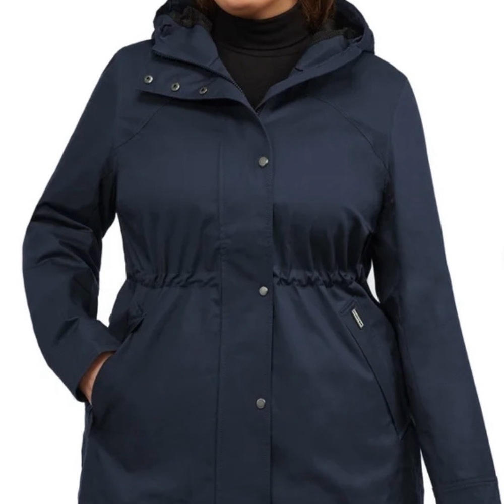 Hunter Navy Blue Raincoat
